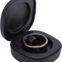 Smart Ring Health Tracker, Fitness Tracker Ring with LED Touchscreen, IP68 Water Proof, Sleep Tracker Ring Step Counter, Wearable Fitness Ring for iOS, for Android, Gold (#11)