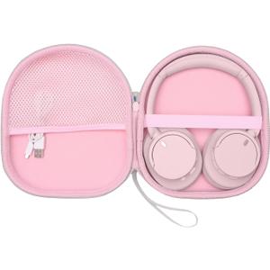 Headphone Case Compatible with JBL Tune 510BT 520BT 720BT 770NC 670NC, Live 680NC 460NC 670NC 770NC Headset, Sony WH-CH720N WH-CH520 and JLab Headphones, Pink