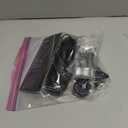 Aquasonic Black Series Ultra Whitening Toothbrush – ADA Accepted Electric Toothbrush 8 Brush Heads & Travel Case – 40,000 VPM Electric Motor & Wireless Charging  4 Modes w Smart Timer