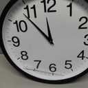 Amazon.com: Rohioue 14 Inch Wall Clock Modern Battery Operated Silent Non Ticking Large Analog Clock for Living Room Office Home Bedroom Kitchen Bathroom(Black) : Home & Kitchen