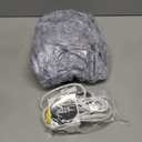 Homemate Heated Blanket Electric Throw - 50"x60" Heating Blanket Throw 1/2/4/6/8 Hours Auto-Off 10 Heat Levels Over-Heat Protection Luxury Faux Fur Sherpa ETL Certification