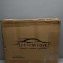 Leather Car Seat Covers,Car Seat Protector Waterproof,Seat Covers Full Set, Car Seat Protectors 5 Seats,Automotive Seat Covers Fit Most Cars Wine Red