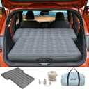 SUV Air Mattress Car Camping Puncture-Proof , Rechargeable Car Air Pump, Extra Thick SUV Mattress, Quick Setup, Waterproof, Air Mattress for SUV, Car Air Mattress for Large SUVs, Car Bed Camping
