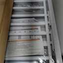 41" Tall Safety Pet Gate,Adjustable 29.92"-43.71" Wide,No Drilling Pressure Mount Kit,Auto Close Cat Gate Suitable for Stairs,Doorways,White (29.92"-43.71" W)