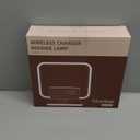 Sunrise Alarm Clock with Wireless Charging Desk Touch Lamp 3 Level Dimmable Wake-up Light Bedside Lamps for Bedroom Living Room,Sunrise Lamp with 10 Natural White Noise Sound 30/60/90 Mins Countdown