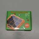 6-in-1 Electronic Tic Tac Toe Game, Handheld Digital Tic Tac Toe Bolt Game, Portable Travel Learning Toy for Kids & Adults, Educational Memory Games for Ages 4+, Ideal Gift for Boys & Girls (Orange)