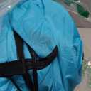 SHDEJTG 12ft Blue Zombie Halloween Outdoor Inflatable Decoration, Creepy Skeleton Zombie with LED Lights, Holiday Inflatable Decoration for Outdoor Patio, Garden, Lawn