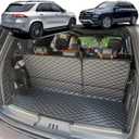 Cargo Mat Compatible with 2020-2025 Mercedes-Benz GLE (7-Seater) Trunk Mat (and Rear Left and Right Side Panels) for Benz GLE350 GLE580 GLE43 GLE45 Cargo Liners