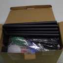 10 Pack Large C9 Christmas Decorations Outdoor Waterproof, Solar C9 Christmas Lights Outdoor with 2 Modes, Solar Pathway Lights for Outside Party Yard Lawn Patio Walkway Xmas Decoration (Multicolor)