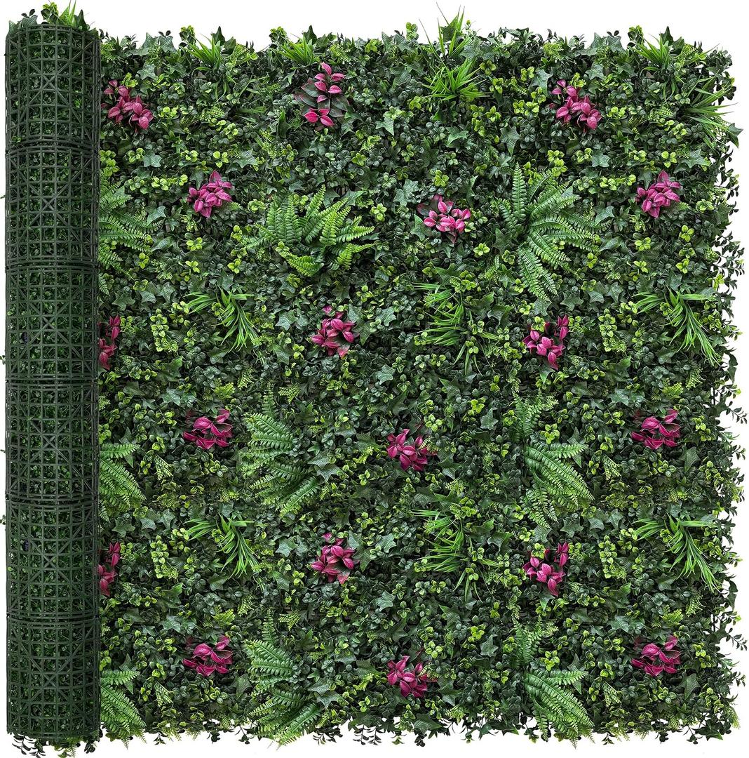 60x120 in (50 Sqft) Artificial Hedge Roll Greenery Backdrop