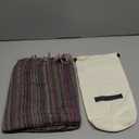 BAY LAUREL Turkish Beach Towel with Travel Bag 39 x 71 Quick Dry Sand Free Lightweight Large