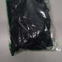 Truform 20-30 mmHg Compression Stockings for Men and Women, Thigh High Length, Dot-Top, Open Toe, Black, Medium