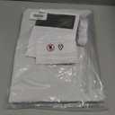 LazBlinds 100% Blackout Roller Shades, No Tools No Drill Cordless Blinds for Windows, Thermal Insulated UV Protection Privacy Window Shades for Bedroom (48''W x 72''H, White)