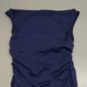 EXARUS Girls Bodycon Dress Ruched Teen Long Sleeve/Off Shoulder/One Shoulder Mini Tight Dresses Formal Prom Party Dance (12 Years)