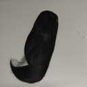 FESHFEN Straight Ponytail Extensions Long Drawstring Natural Synthetic Pony Tail Hair Pieces Clip in Ponytails Hairpieces for Women, Natural Black 12 inch