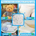 Premium High-Loft Polyester Fiber Fill -Ultra Soft & Hypoallergenic Stuffing for Pillows, Stuffed Animals,DIY Crafts, Cushions-Non-Clumping,High Resilience Pillow Stuffing Material (60g/2.1oz)