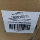 SONGMICS Trash Can, 3 x 4.8 Gallon Garbage Can, 14.4 Gallon Recycle Bin with Soft-Close Lids, Pedals, and Inner Buckets for Kitchen, Stainless Steel, Silver and Black ULTB54NL