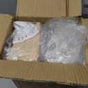 50-Pack 26oz Kraft Paper Bowls Disposable with Lids and Wooden Forks, Disposable Meal Prep Containers Paper Food Prep Containers with Lids, To Go Container for Hot Soup/Salad, Freezer & Microwave Safe