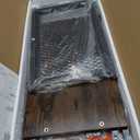 10 Gallon Fish Tank Stand, 2-Tier Small Aquarium Stand, Metal Reptile Breeder Turtle Terrarium Stand Rack Plant Stand for Home Office, Load 350lbs, 20.86" L x 11.81" W x 32.08" H, Black