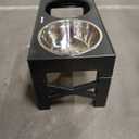 Elevated Dog Bowls, Dog Feeder with 2 Stainless Steel Dishes &1 Slow Feeder Bowl, 5 Heights Adjustable Raised Stand for Medium Large, Food Dishes with Non-Slip Feet