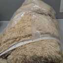 5x8 Living Room Rugs Fluffy Neutral Beige Area Rug,Modern Plush Non-Slip Soft Bedroom Shag Carpet for Book Room Office,Coffee Stain Resistant