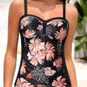 Talisea Women's Underwire Tummy Control Swimsuit Top with Push Up - No Bottom Included, XL