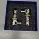 Ursprung H11 led Bulbs, 900% 40, 000LM Brightness H8 H9 Bulbs, 6500K Cool White, Plug and Play, Replacement fog bulb HID light bulbs, Quick Installation, Pack of 2