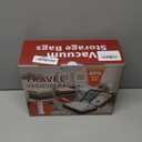 Rechargeable Wireless Pump Travel Vacuum Storage Bags Set, 9 Pack (9M) Portable Space Saver Bags for Travel & Home, Vacuum Compression Packing Seal for Clothes, Blankets, Home Seasonal Storage Bags