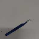 M LASH Tweezers for Eyelash Extensions (Set of 4)  Professional Lash Extension Tweezers  Fiber Tip, Japanese Steel, Diamond Grip Eyelash Extension Tweezer (Blue)