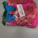 Giegxin Kids 80s Workout Costume Halloween Outfit Accessories Retro Neon Leotard Legging Headband Wristband Leg Warmers (Small, Rose Red, Lake Blue)