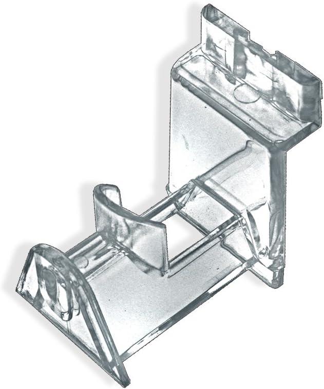Azar Displays 550010 Slatwall Interlocking Eyeglass Holder, 25 Count Clear