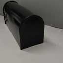 Dry Mailbox  Outdoor Metal Mailbox with Mailbox Insert to Keep Mail Dry | Weatherproof Mailbox for Outside for Secure Deliveries | Standard Outside Mailboxes | US Postal Service Approved - Black