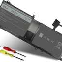 DMKAOLLK 99Wh 9NJM1 Battery Replacement for Dell Alienware 17 R4 R5 15 R3 R4 Alienware 15 2018 ALW17C-D1758 P31E P31E001 P31E002 P69F P69F001 P69F002 Series 9NJMI 44T2R MG2YH 01D82 546FF 11.4V