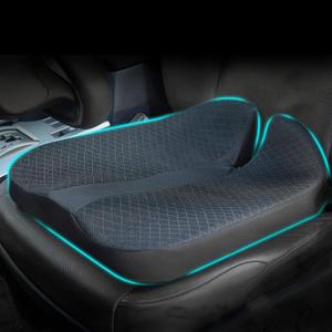 2024 Upgrades Car Coccyx Seat Cushion Pad for Sciatica Tailbone Pain Relief, Heightening Wedge Booster Seat Cushion for Short People Driving, Truck Driver, for Truck Accessories Office Chair