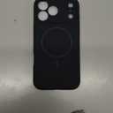 Miracase Magnetic for iPhone 17 Pro Max Case, Compatible with MagSafe, Integrated Silicone Camera Control Cover, 3.0mm Thicken Shockproof Drop Protection Phone Case for 17 ProMax, Black