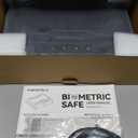 Gun Safe,Biometric Gun Safe For Handgun, Pistol Safe With Fingerprint Backlit Keypad, Quick Access Handgun Safe for Firearm, Gun Lock Box With Interior Light For Nightstand Car (Normal Size)