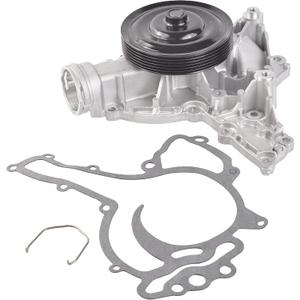 AW6142 Professional Water Pump with Gasket Compatible with 2006-2007 Mercedes-Benz C230 2008-2011 Mercedes-Benz C300 2006-2011 Mercedes-Benz R350 2005-2011 Mercedes-Benz SLK350