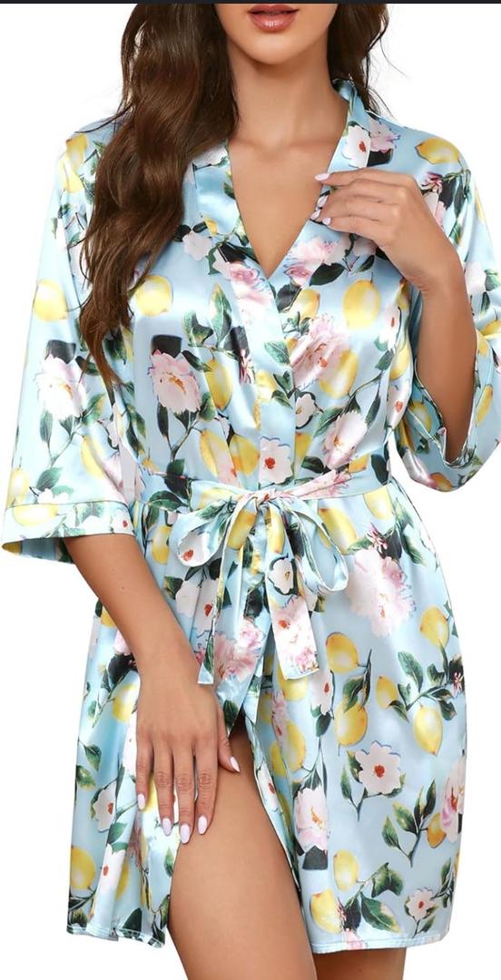 Senert Women's Silk Kimono Size L