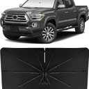 INSAUTO Custom Fit Windshield Sun Shade Umbrella for Toyota Tacoma 2016-2025, Easy Fold & Store, Comes with Bag, UV & Heat Reflective, Keeps Your Car Cool