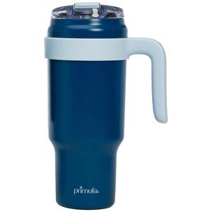 Primula 40 oz Large Insulated Stainless Steel Tumbler with Handle & Straw