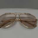 ADE WU Oversized Aviator Sunglasses for Women Men 2026 70s Retro Tangle Free Square Aviators Sunnies