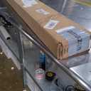 Mayton, 0.75-Inch Vertical Mattress Support Wooden Bunkie Board/Bed Slats with Cover, Queen, Grey