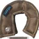 FireShield Titanium Turbo Blanket for T3 Cover for Turbocharger Heat Shield Cover with Fastener Springs