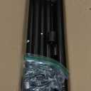 Byondeth Curtain Rods for Windows 16 to 144 Inches Adjustable Length 1 Inch Diameter Window Curtain Rod with Aluminium End Cap, Antique Bronze