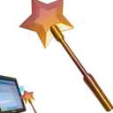 Credit Card Wand, Fairy Pay Wand, 3D Printed Tap to Pay-Contactless Payment Holder, Suitable Scenarios for Card Payment(Pink Gold)