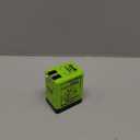 W&O 2-in-1 GaN Compatible with Fast Charger, GaN Charger Fast Charging, Retractable Phone Chargers Wall Plug with Lightning and Type-C Cables, Foldable Chargers for iPhone&Most Android, Green