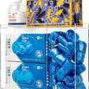 SEANADO Acrylic Disposable Glove Holder for Wall Mount or Tabletop , Clear Glove Box Organizer Rack Dispenser with Lid for Tissues, Beard Cover, Face Masks, Bags, Hairnet and Shoe Covers