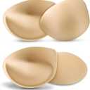 BeaGirl Super Thick Bra Pad Inserts Breathable Breast Enhancers Inserts for Women Bikini Sports Bra Super Soft