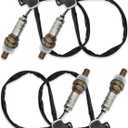 15717 O2 Oxygen Sensor Downstream Upstream Compatible with 1990-2014 Ford F150 F250 F350 Ranger Escape Explorer Lincoln Mazda Mercury Replaces 15716 15718 Set of 4