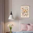 EVER-GOING TUNE Fall Vibes Autumn Wall Art Poster, Pumpkin Maple Leaves Art Poster, Harvest Seasonal Canvas Prints Wall Decor for Autumn Thanksgiving Home Gallery Living Room Bedroom, 16x24 Inches